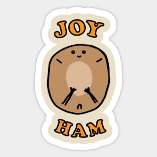 Joy Ham Sticker